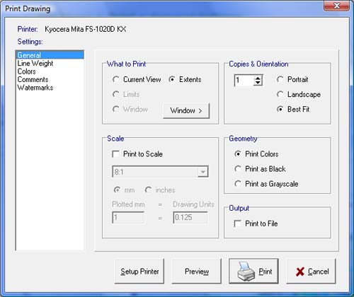General Settings